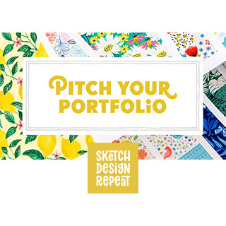 Course for Surface Pattern Designers: Pitch your Portfolio by Sketch Design Repeat.